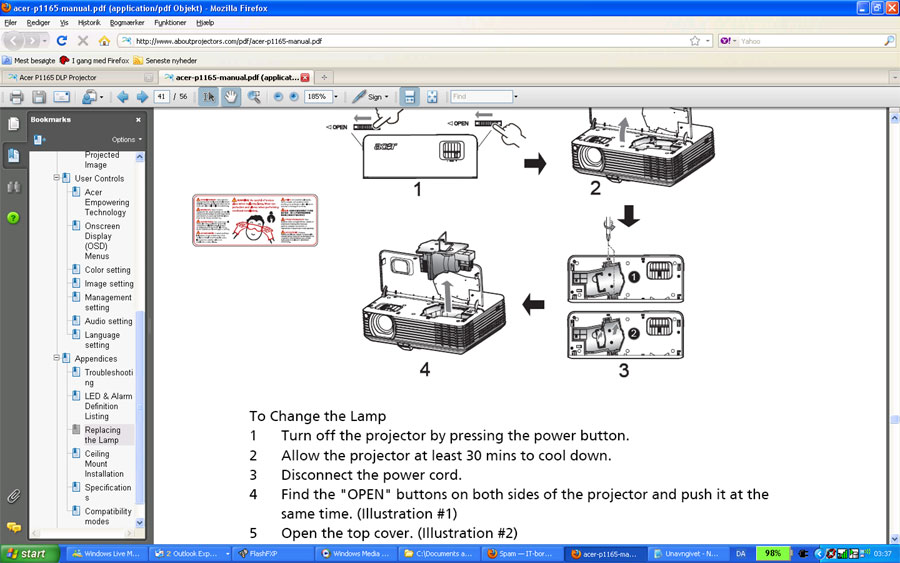 http://www.aboutprojectors.com/pdf/acer-p1165-manual.pdf
